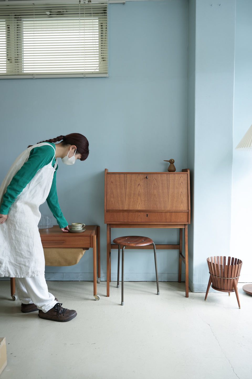 Swedish Vintage Teak Writing Bureau/スウェーデンヴィンテージ ライティングビューロー チーク材