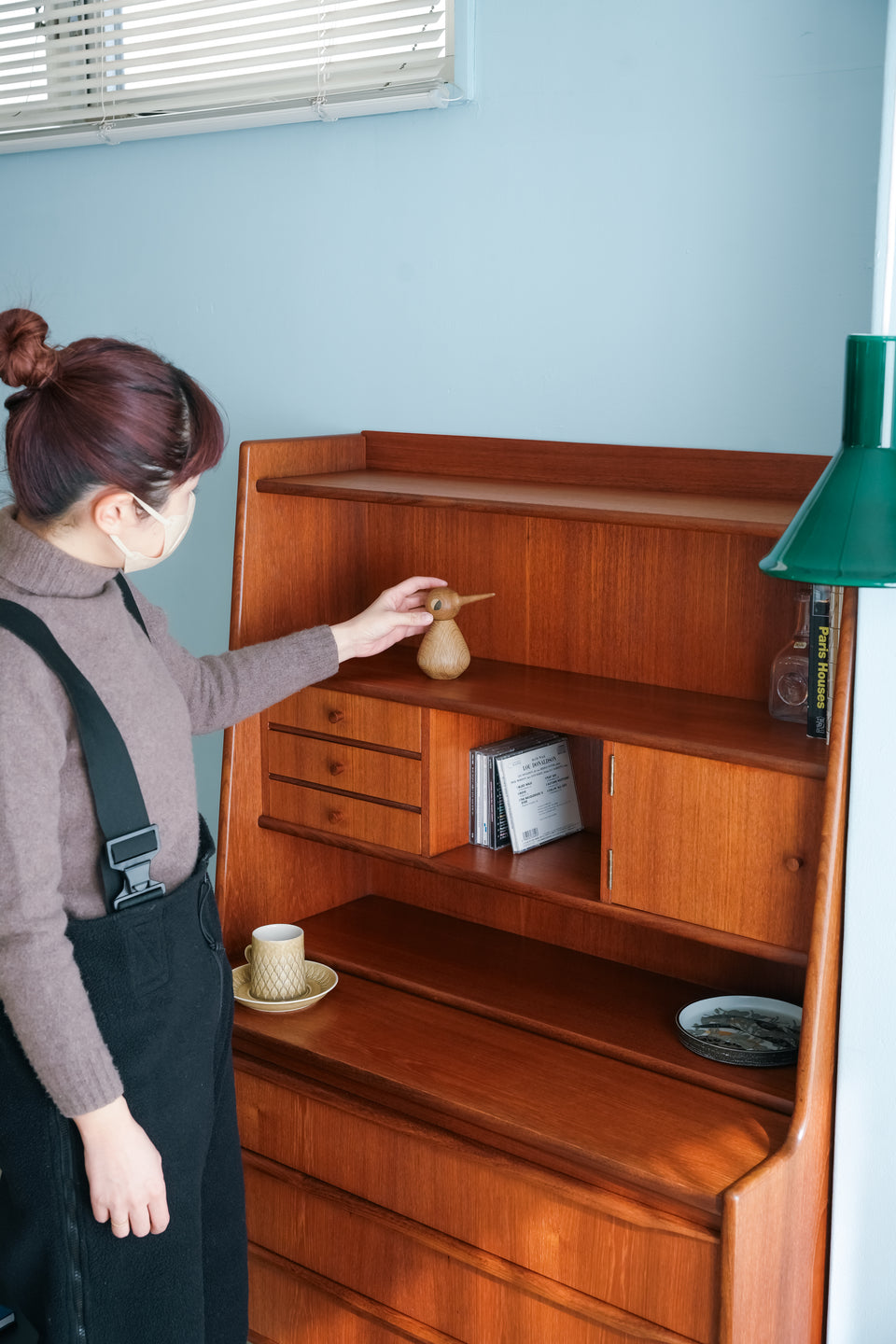 Danish Vintage Teak Writing Bureau Dresser/デンマークヴィンテージ ライティングビューロー ドレッサー チーク材 北欧家具