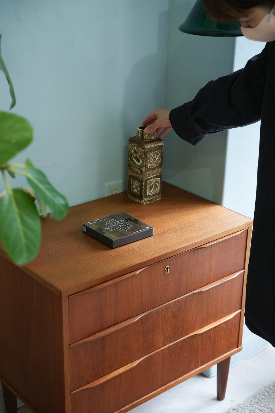 Danish Vintage 3drawer Chest/デンマークヴィンテージ 3段チェスト 収納 北欧家具
