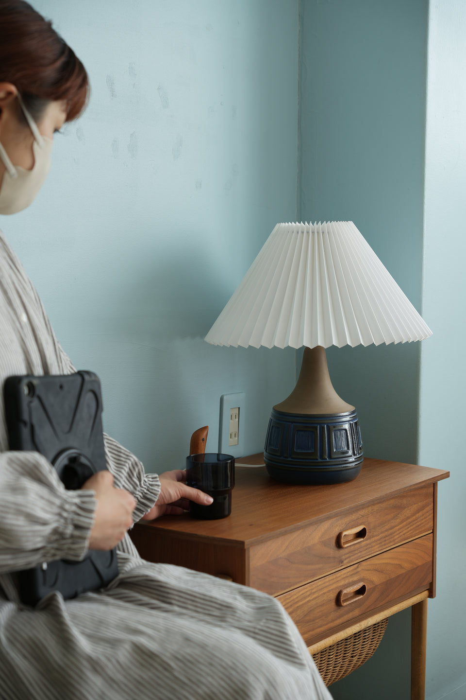 Danish Vintage Table Lamp Niels Preben Larsen/デンマークヴィンテージ テーブルランプ 照明 北欧インテリア
