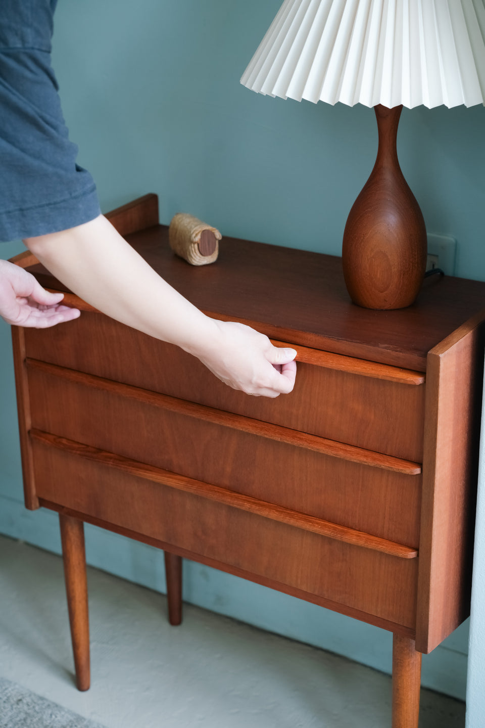 Danish Vintage 3drawer Small Chest/デンマークヴィンテージ スモールチェスト 3段