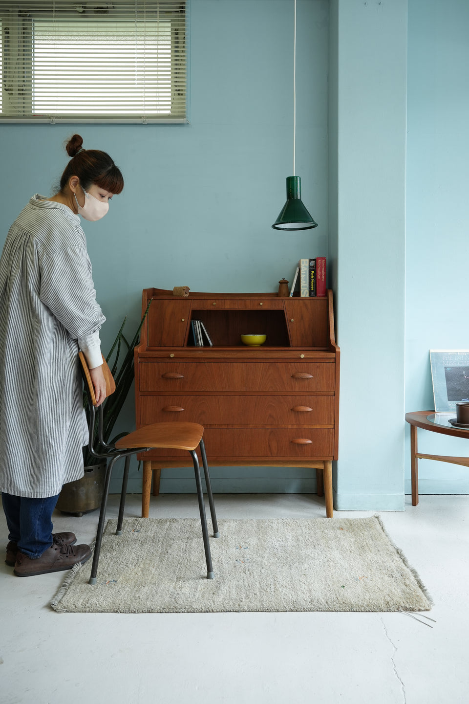 Danish Vintage Bjerringbro Stolefabrik Writing Bureau/デンマークヴィンテージ ライティングビューロー 北欧家具