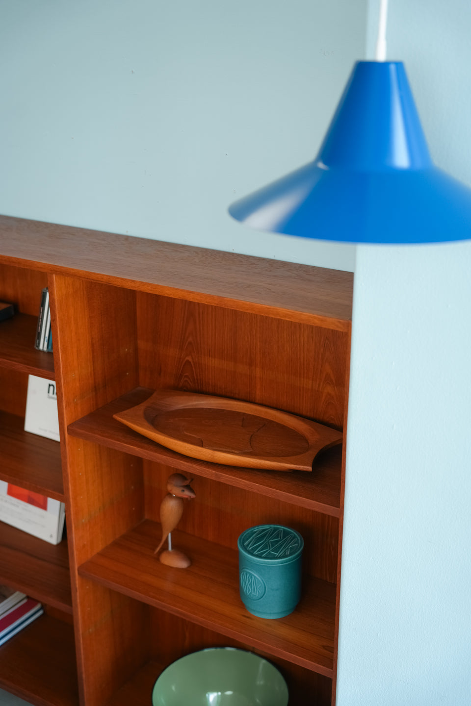 Danish Vintage Dog Silhouette Teak Tray/デンマークヴィンテージ チークトレイ
