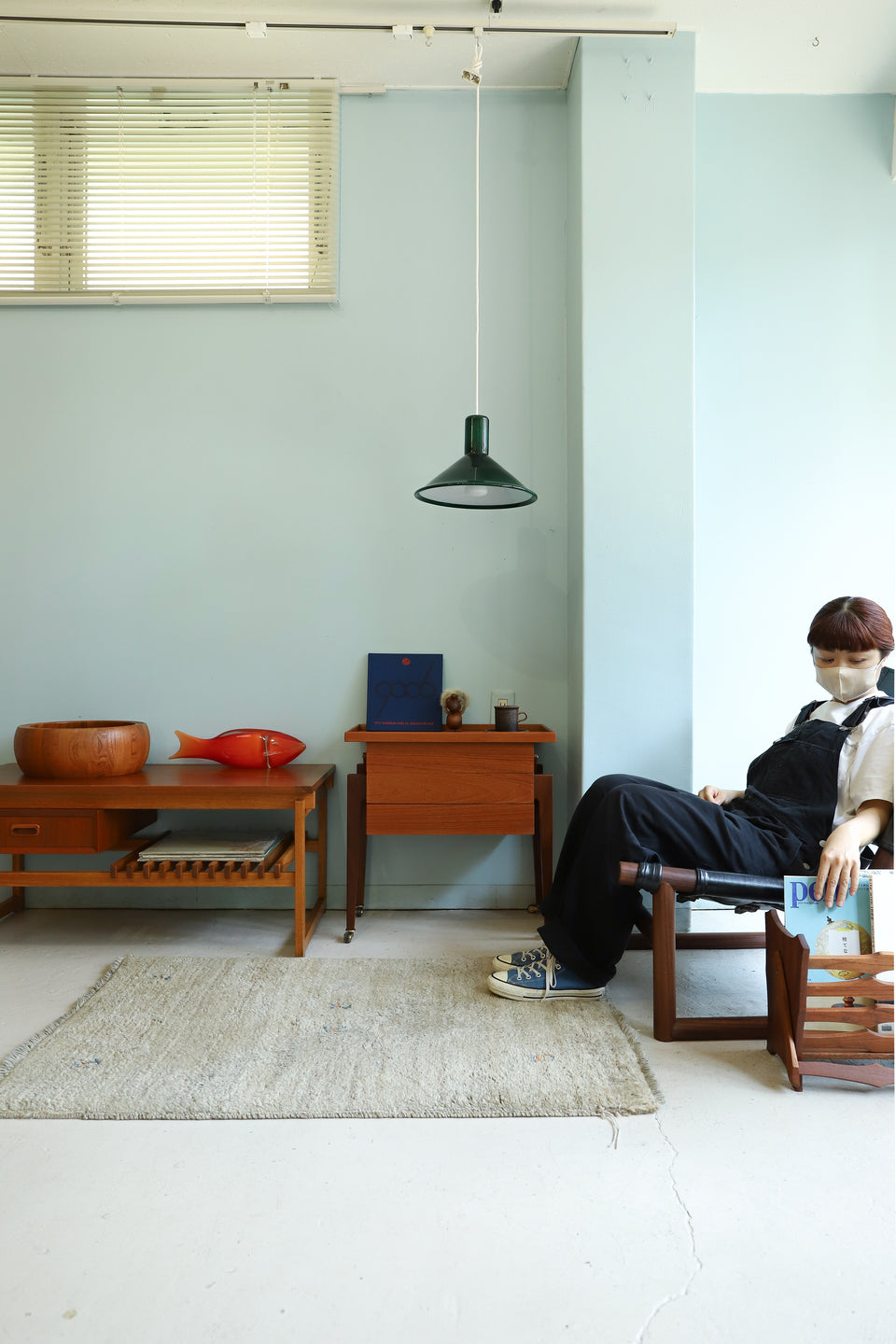 Danish Vintage Sewing Wagon Table/デンマークヴィンテージ ソーイングワゴンテーブル 北欧家具