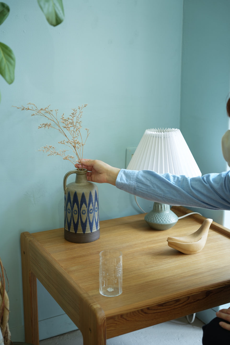 Danish Vintage Thomas Toft Jug Vase/デンマークヴィンテージ トーマス・トフト ジャグ フラワーベース 花瓶 北欧インテリア
