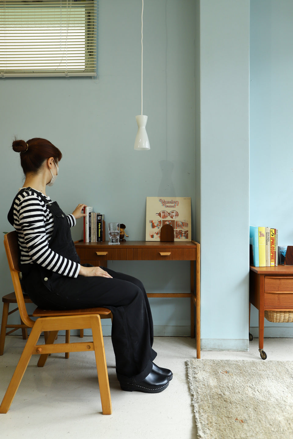 Danish Vintage Wooden Bookend Rosewood Teakwood/デンマークヴィンテージ ブックエンド 本立て ローズウッド材 チーク材 北欧インテリア