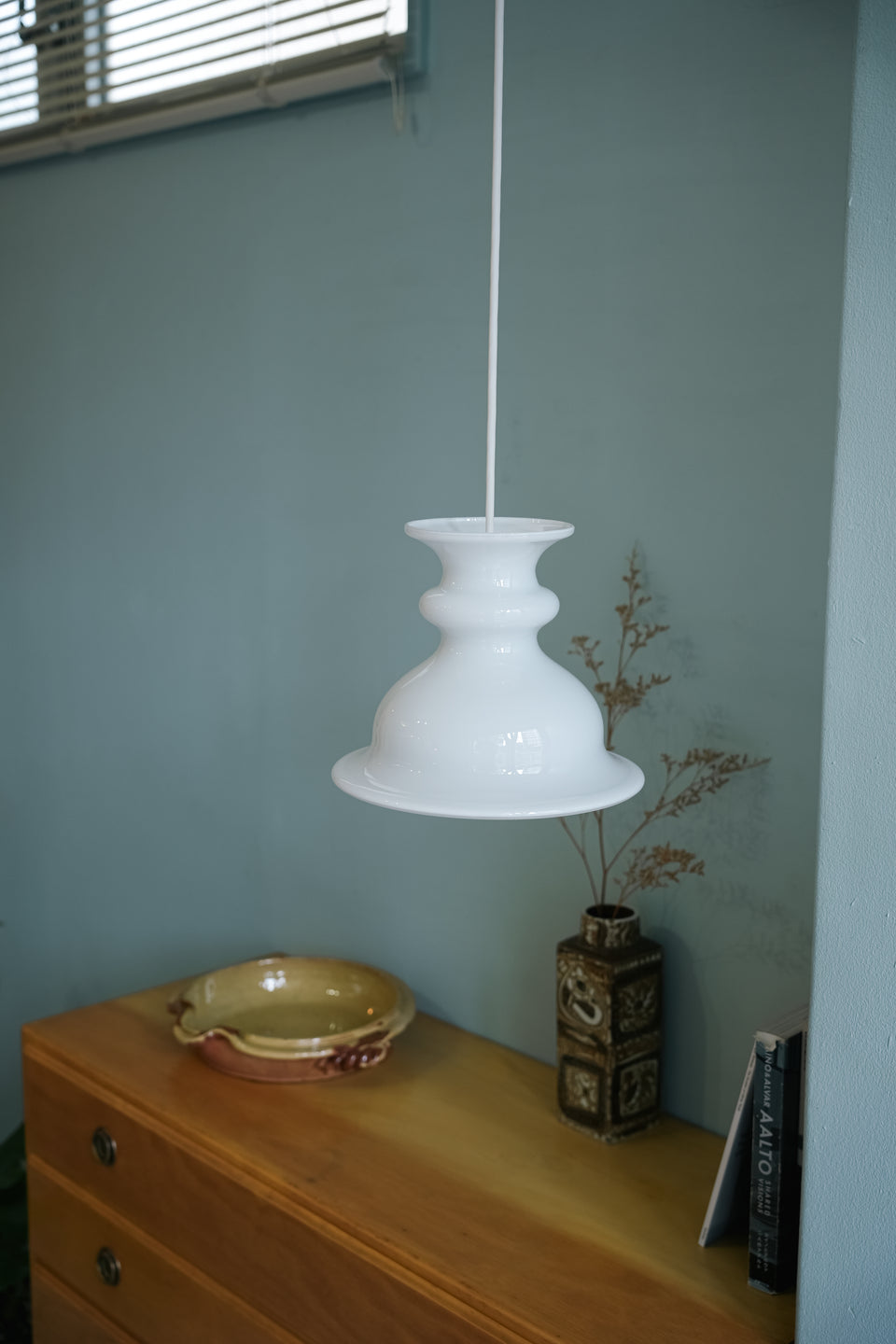 Holmegaard Pendant Light Tivoli Small White/ホルムガード チボリ ペンダントライト 照明 デンマークヴィンテージ