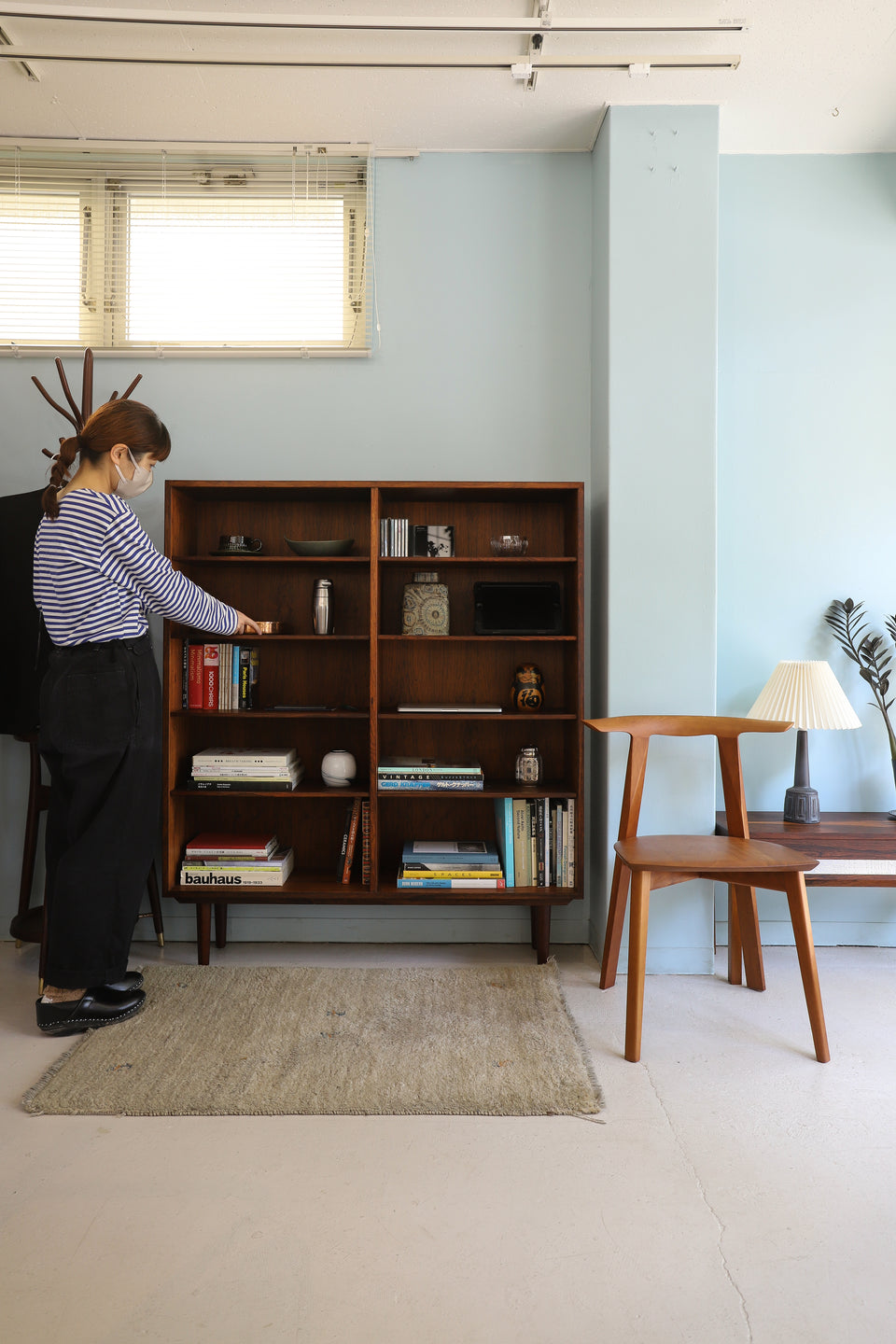 Rosewood Bookcase Omann Jun Møbelfabrik No.6 Danish Vintage/デンマークヴィンテージ ブックケース 本棚 ローズウッド 北欧家具