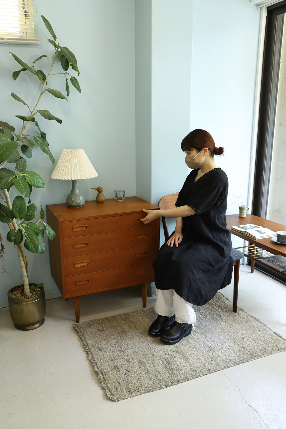 Danish Vintage Hundevad&Co. 4drawer Chest/デンマークヴィンテージ 4段チェスト 北欧家具