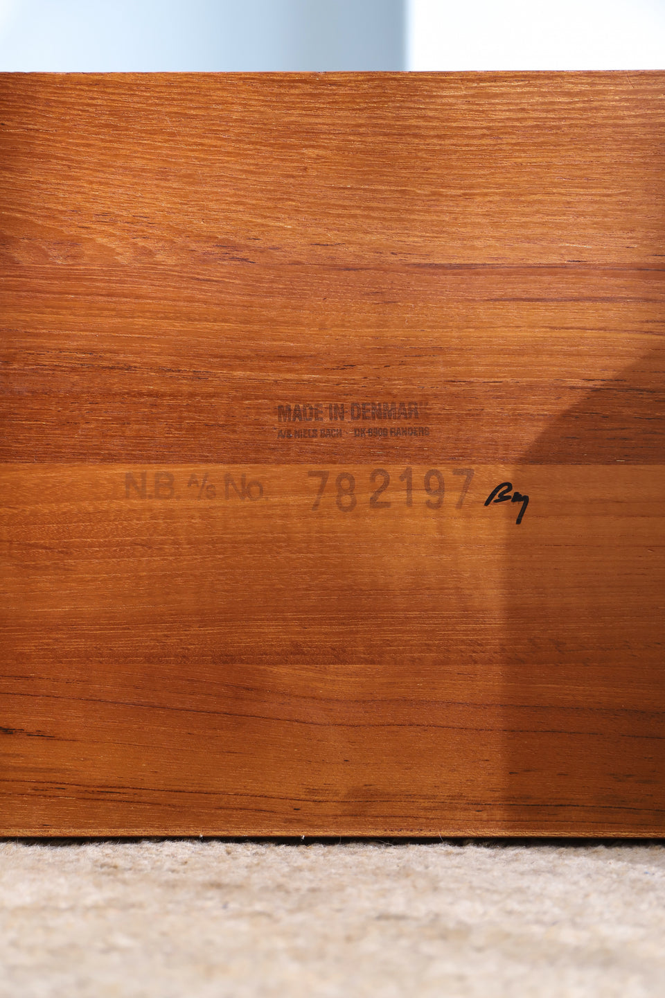 Danish Vintage Niels Bach Møbelfabrik Teakwood Cabinet/デンマークヴィンテージ ニールス・バッハ チーク材 キャビネット 北欧家具