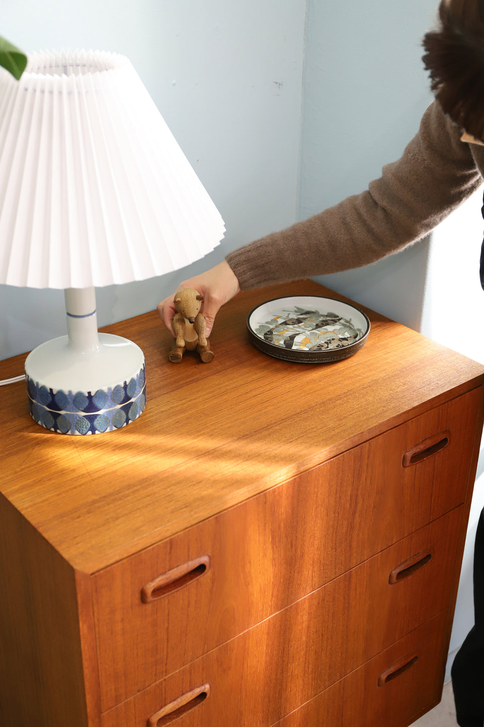 3drawers Chest Teakwood Danish Vintage/デンマークヴィンテージ 3段チェスト チーク材 収納 北欧家具