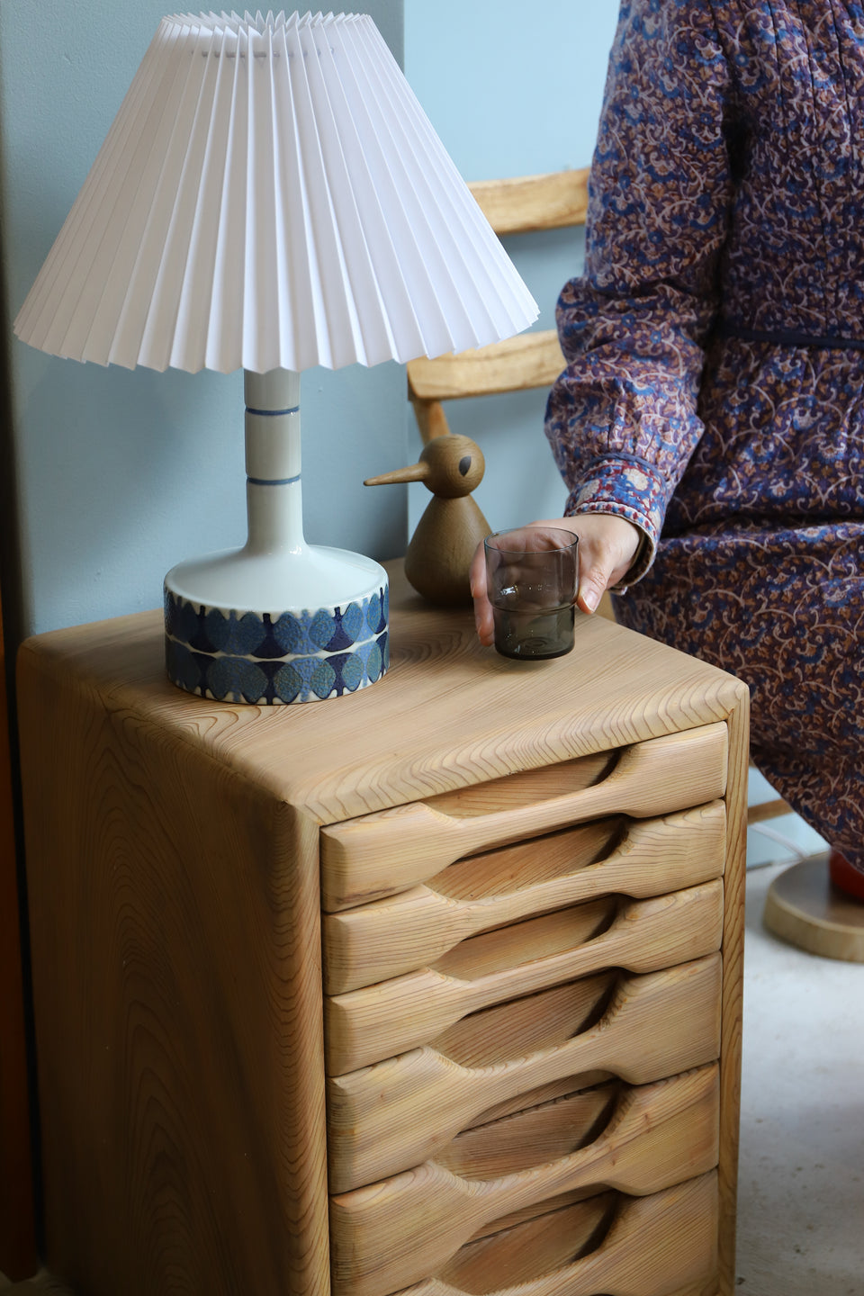 Japanese Modern Wooden Small Drawer Chest/木製 小引き出し チェスト ジャパニーズモダン シャビーシック