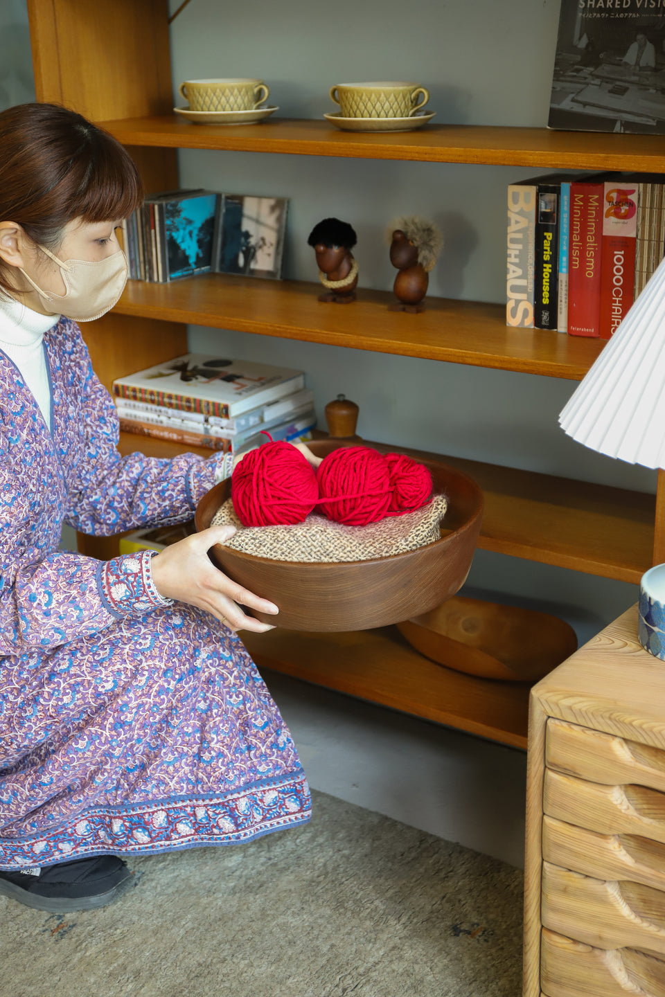 US Vintage The House of Myrtlewood Bowl/アメリカヴィンテージ マートルウッド 木製ボウル