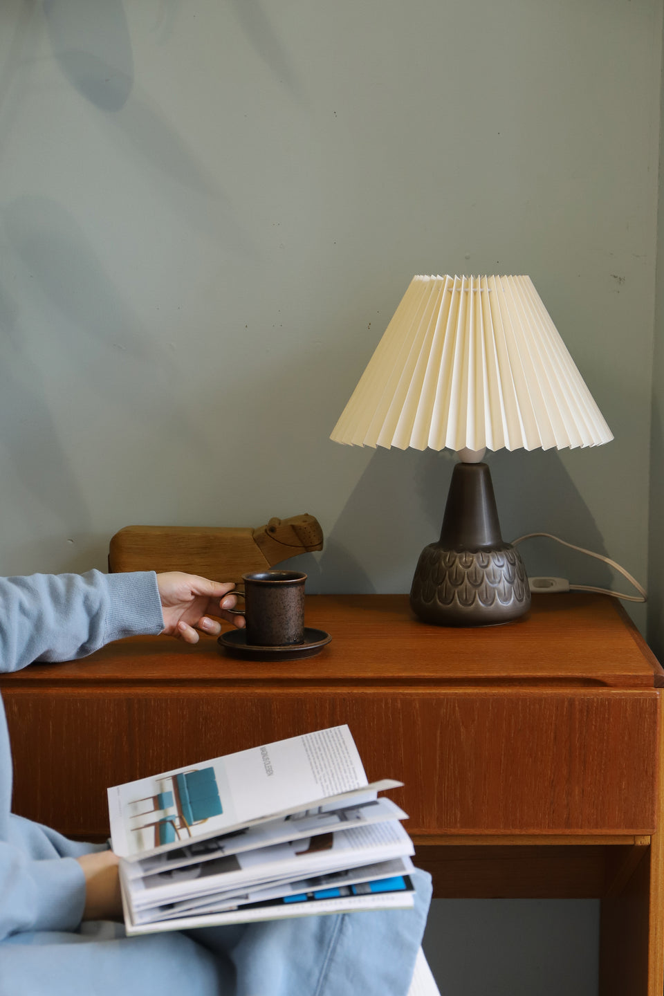 Danish Vintage Søholm Table Lamp Model 1015 Einar Johansen/スーホルム テーブルランプ エイナー・ヨハンセン 間接照明 北欧インテリア デンマークヴィンテージ