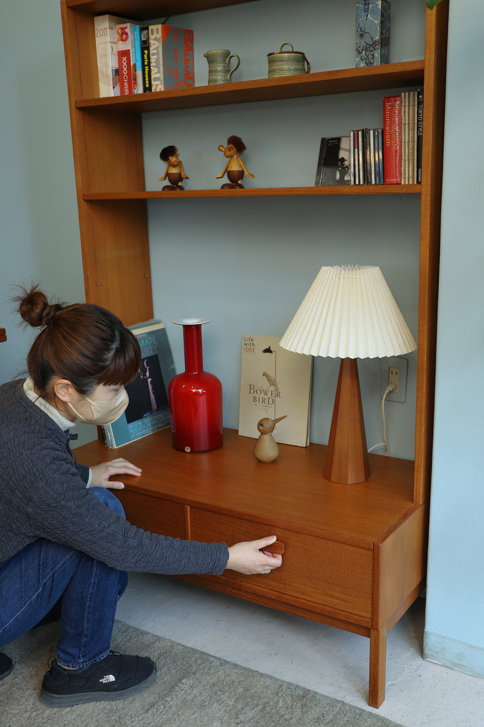 cosine Wooden Table Stand Lamp/コサイン 木製テーブルランプ 間接照明