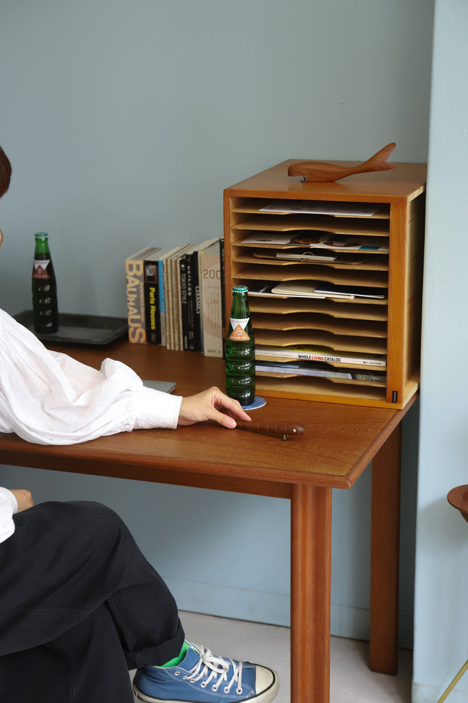 Danish Vintage Teakwood Bottle Opener/デンマークヴィンテージ 栓抜き ボトルオープナー オブジェ チーク材