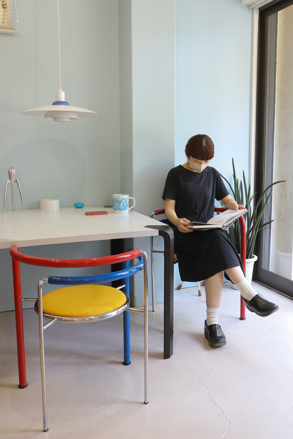 BOTIUM Dark Horse Arm Chair Rud Thygesen & Johnny Sorensen/デンマークヴィンテージ ボテム ダークホース アームチェア ポストモダン 北欧家具