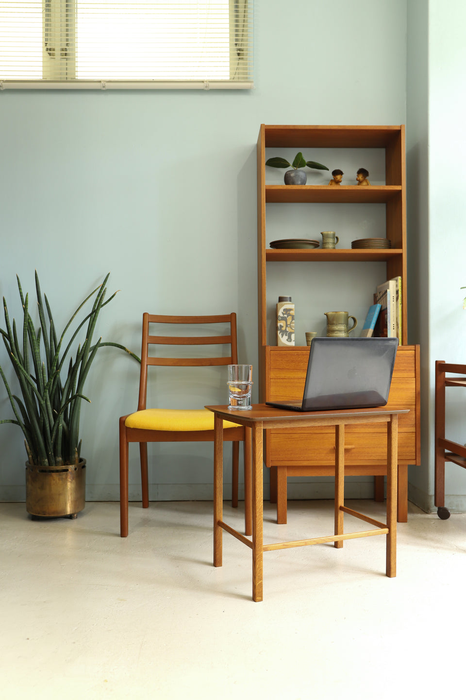 Danish Vintage Side Table Teak and Oak/デンマークヴィンテージ サイドテーブル 北欧家具