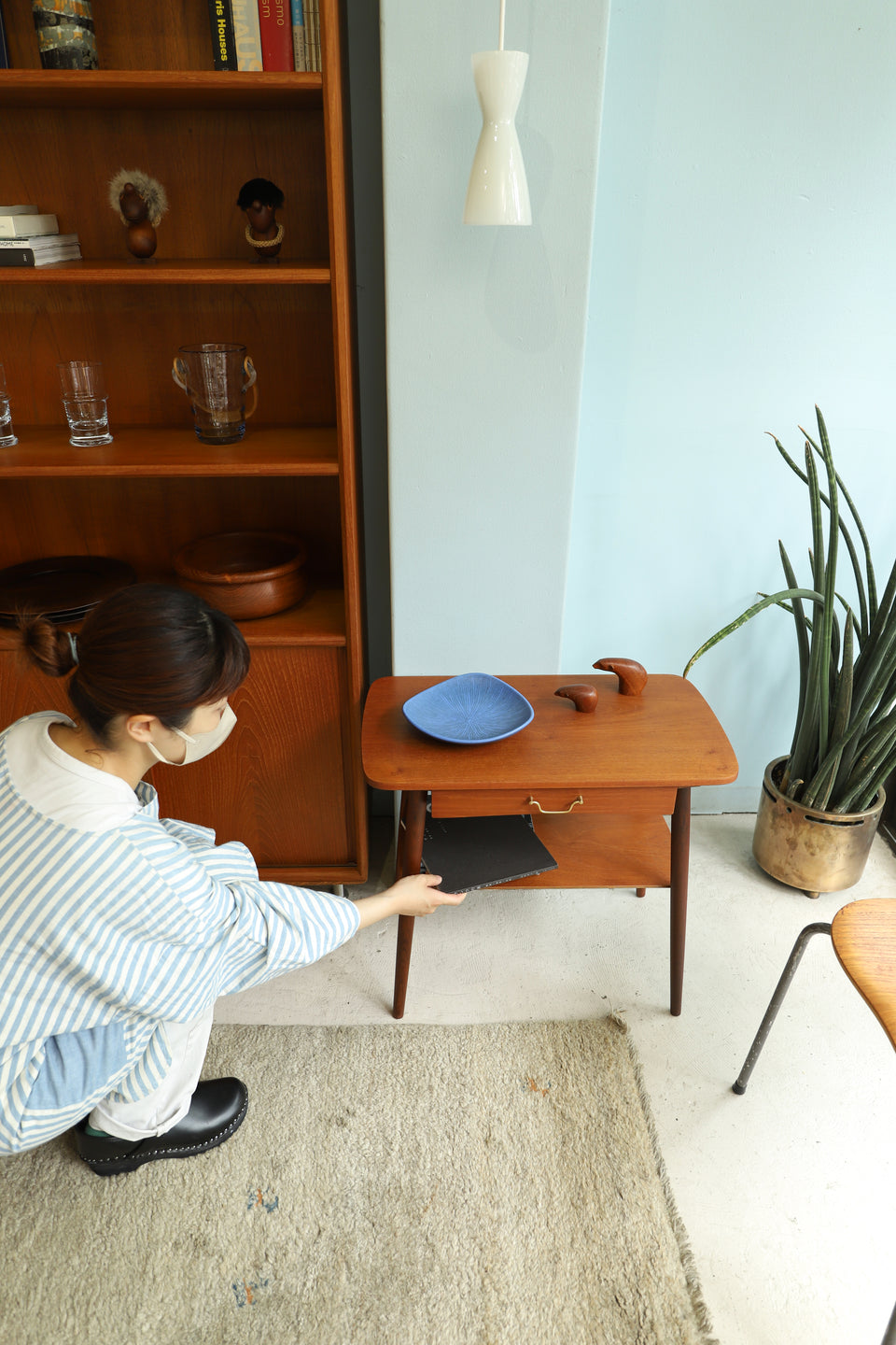 Danish Vintage Lehmann Keramik Triangle Plate/デンマークヴィンテージ リーマンケラミック プレート 北欧インテリア
