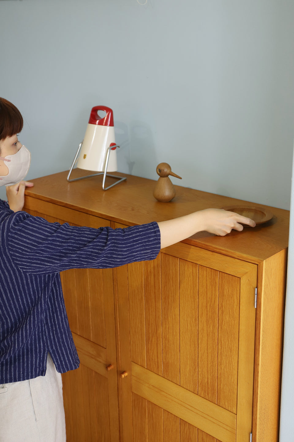 Danish Vintage HG Møbler Oakwood Cabinet/デンマークヴィンテージ キャビネット オーク材 収納家具 北欧インテリア