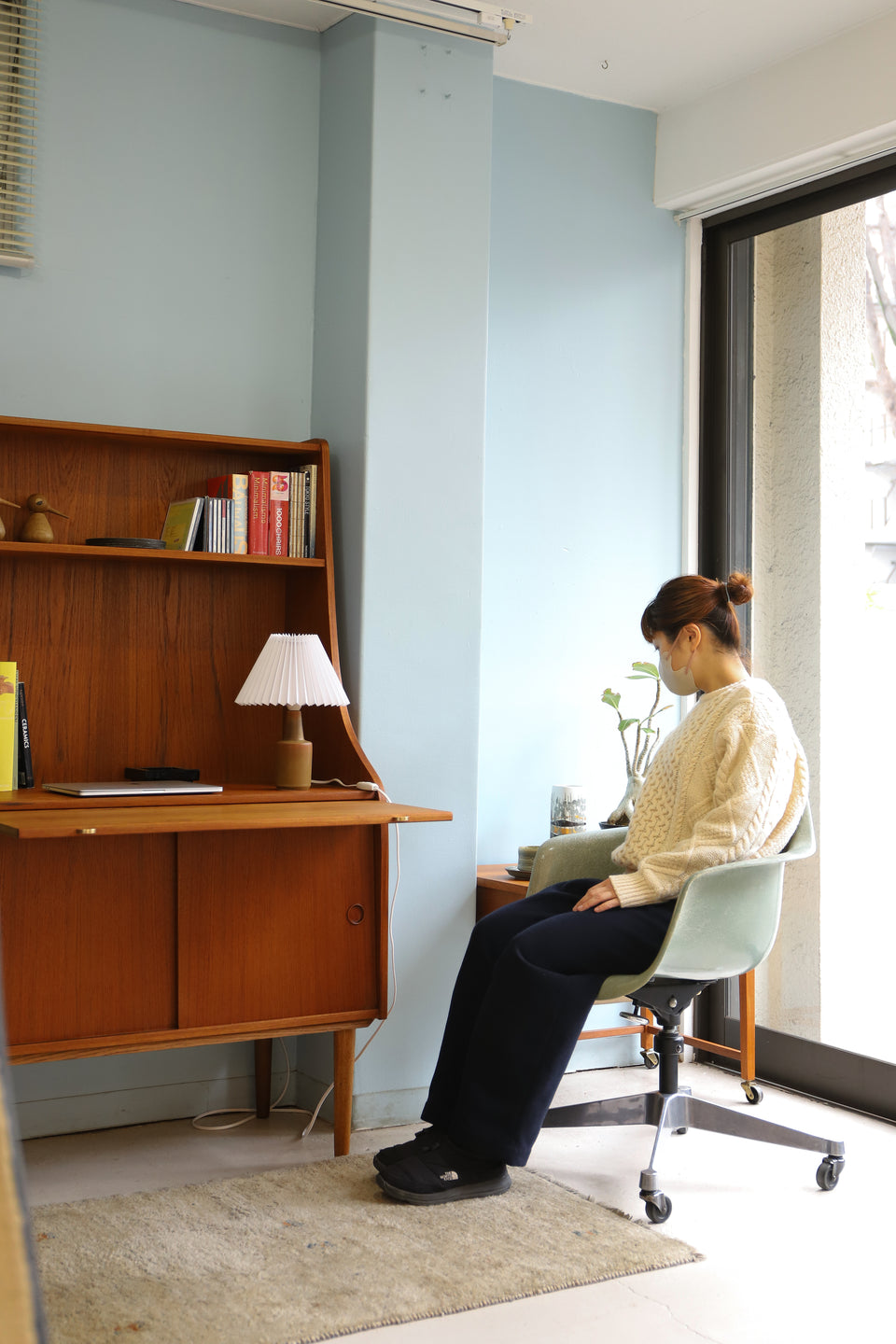 Danish Vintage Søholm Table Lamp/デンマークヴィンテージ スーホルム テーブルランプ 間接照明 北欧インテリア