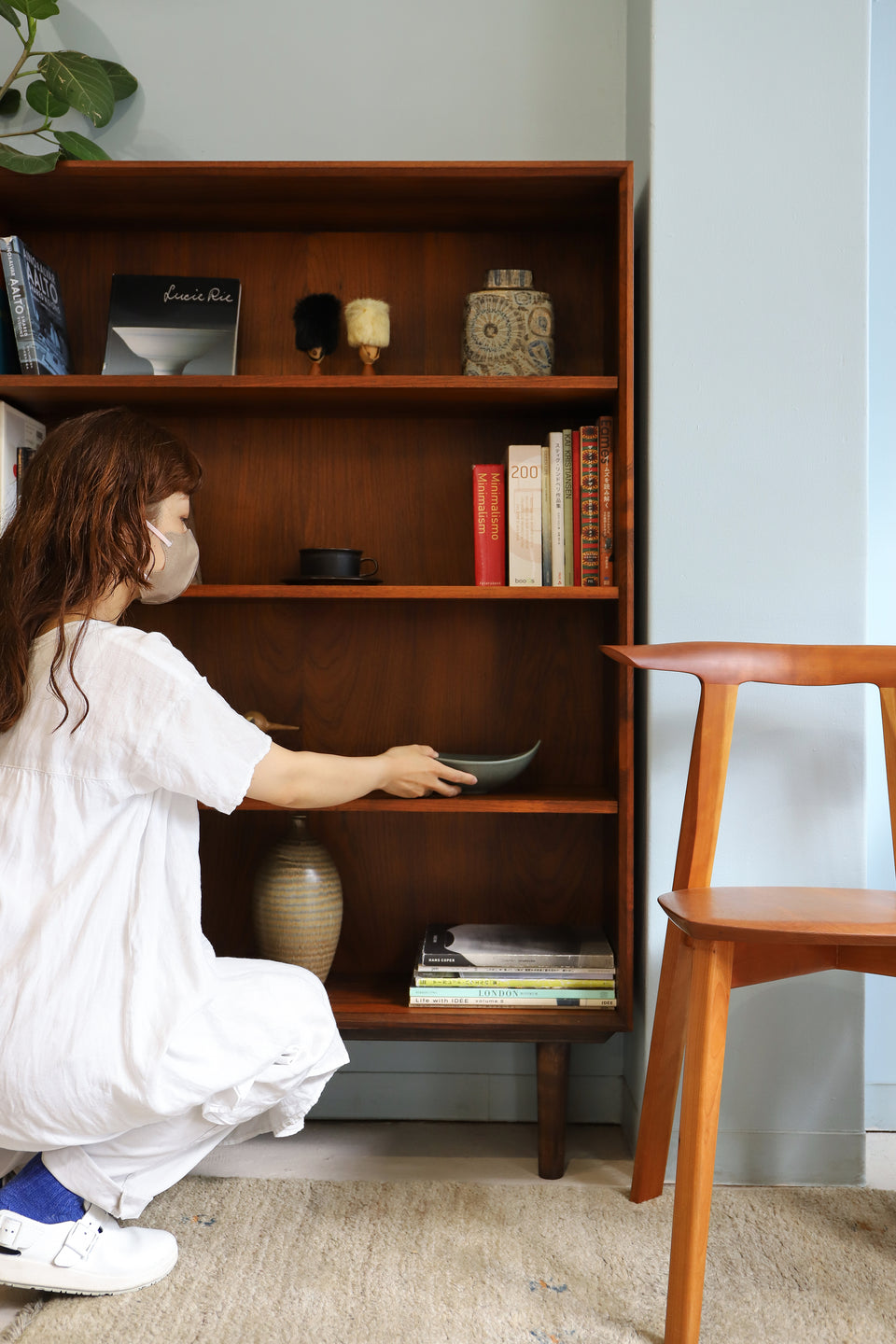 Danish Vintage Bornholms Møbelfabrik Rosewood Bookcase/デンマークヴィンテージ ブックケース 本棚 ローズウッド 北欧家具