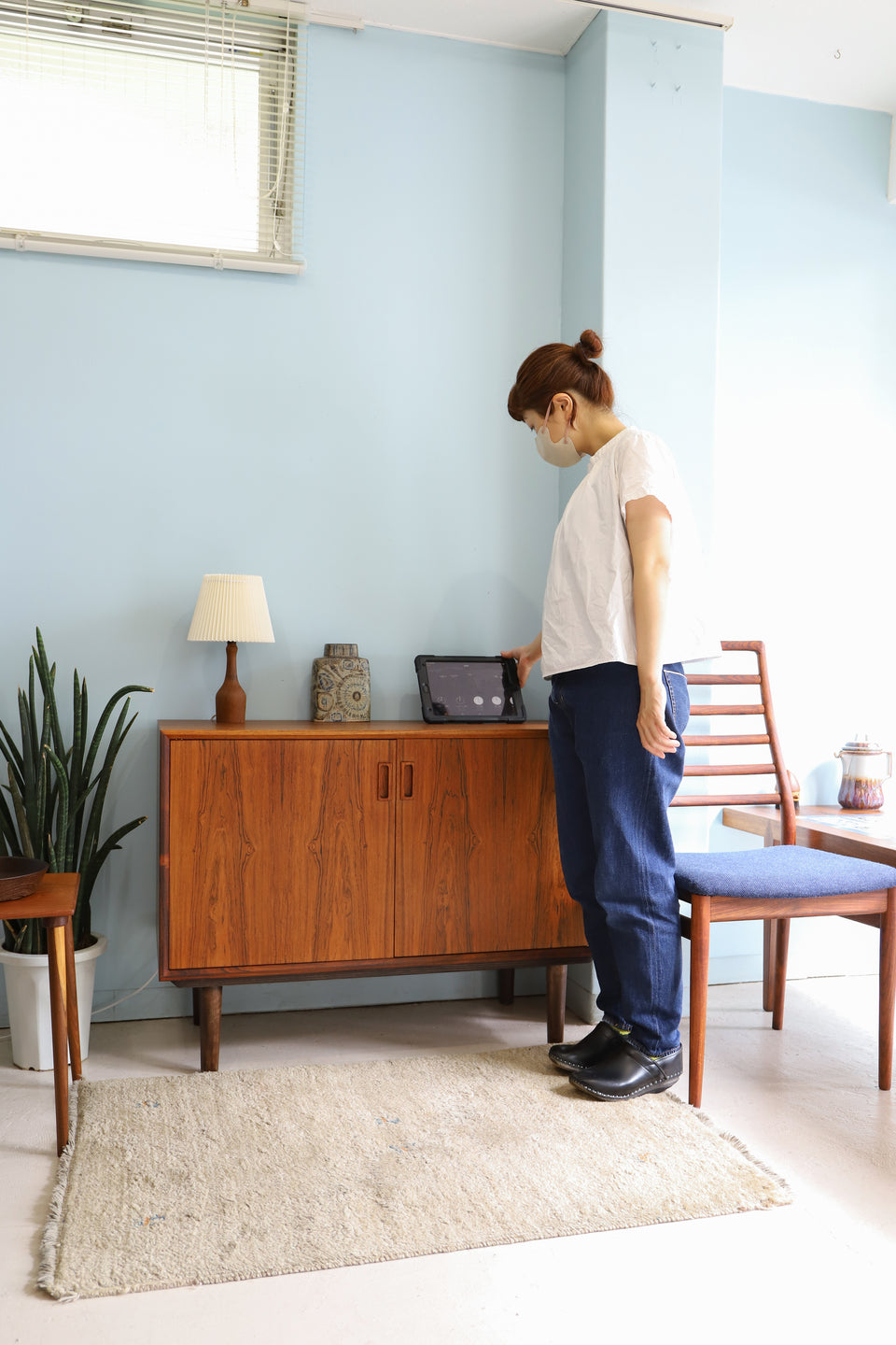 Danish Vintage Bornholms Møbelfabrik Rosewood Sideboard/デンマークヴィンテージ キャビネット サイドボード ローズウッド 収納 北欧家具