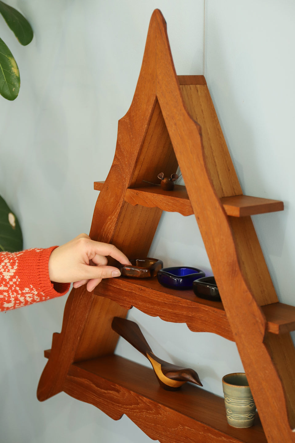 Danish Vintage Triangle Shelf Amagerhylde/デンマークヴィンテージ ウォールシェルフ アマーシェルフ 北欧インテリア