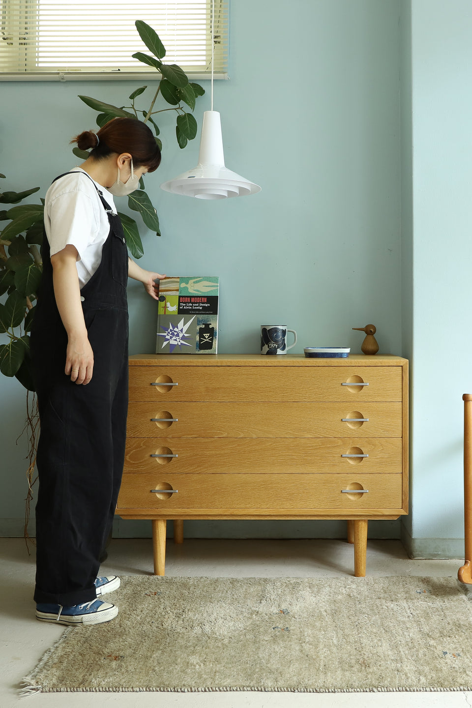 Hans J. Wegner RY100 Chest Oakwood RY MØBLER/ハンス・J・ウェグナー チェスト オーク材 デンマークヴィンテージ 北欧家具