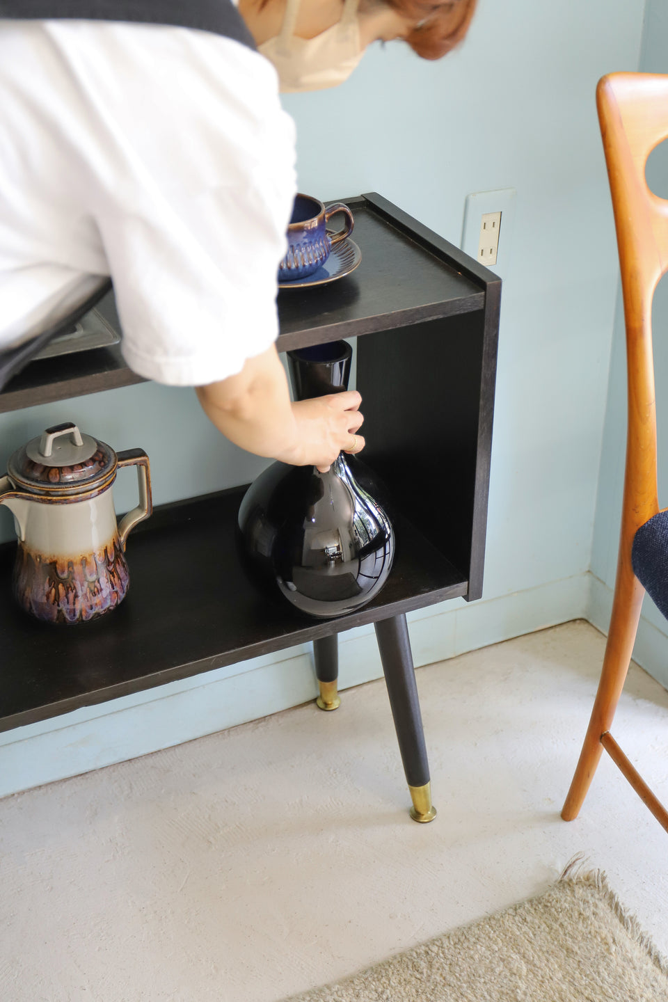 Japanese Vintage Open Rack TV Board/ジャパンヴィンテージ オープンラック TVボード レトロ ミッドセンチュリー