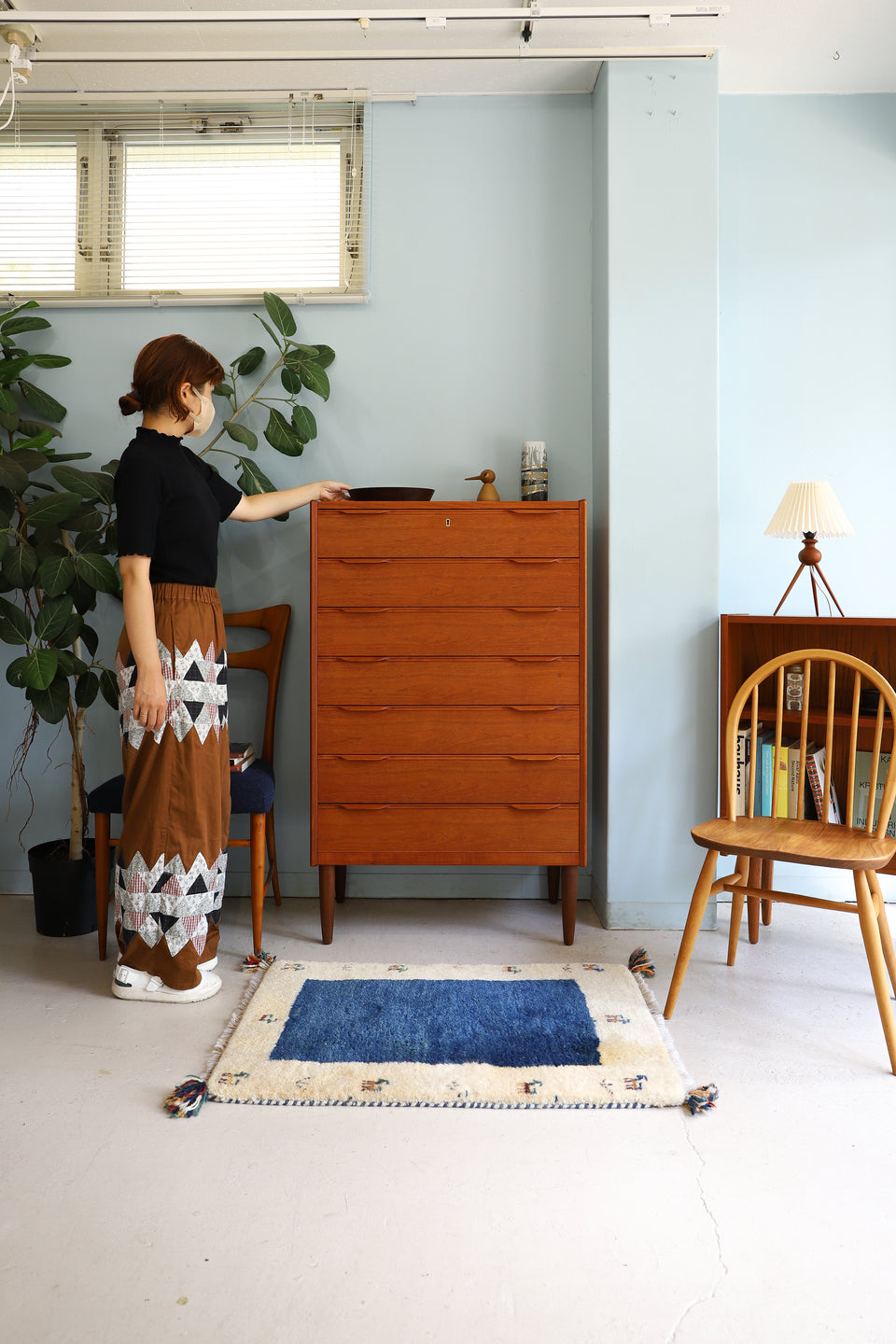 Illums Bolighus 7drawer Chest Danish Vintage/デンマークヴィンテージ 7段チェスト イルムスボリフス 収納家具 北欧インテリア