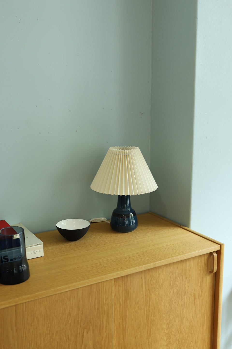 Søholm Table Lamp Indigo Blue/デンマークヴィンテージ スーホルム テーブルランプ 北欧インテリア