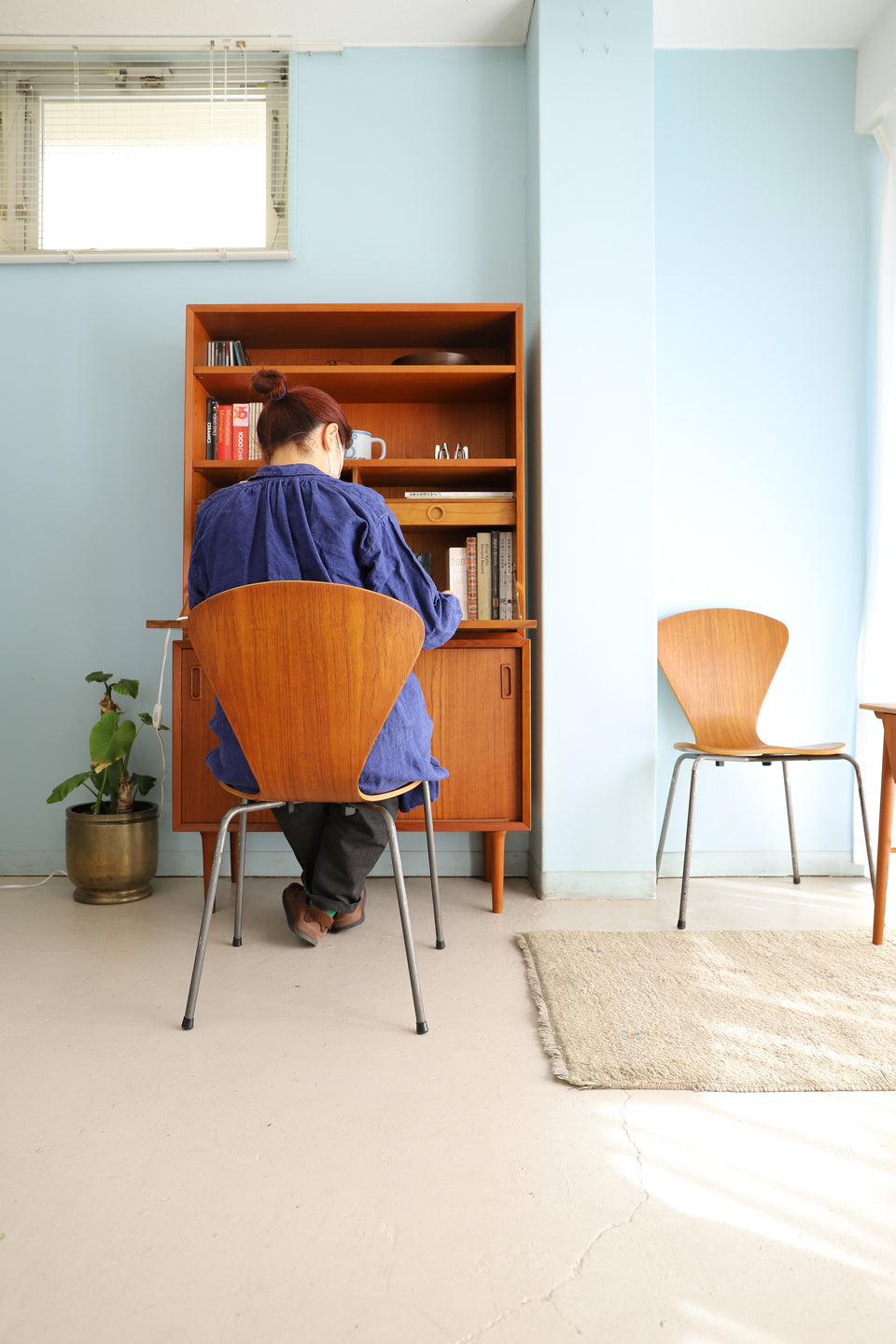 Teakwood Plywood Stacking Chair Danish Vintage/デンマークヴィンテージ プライウッド ダイニングチェア チーク材 北欧家具