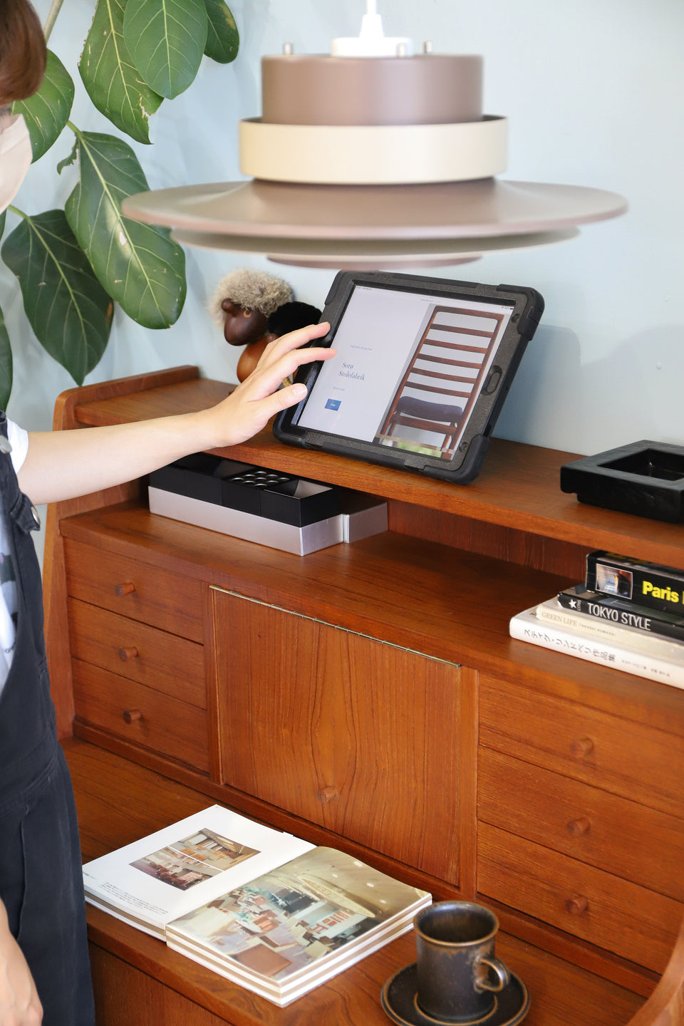 Teak Writing Bureau Dresser Danish Vintage/デンマークヴィンテージ ライティングビューロー ドレッサー 北欧家具