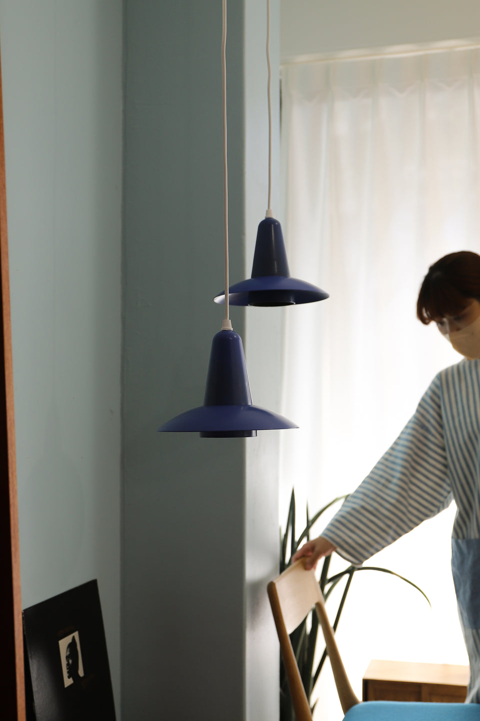 Vintage Small Pendant Light Danish Midcentury/デンマークヴィンテージ ペンダントライト 間接照明 北欧インテリア