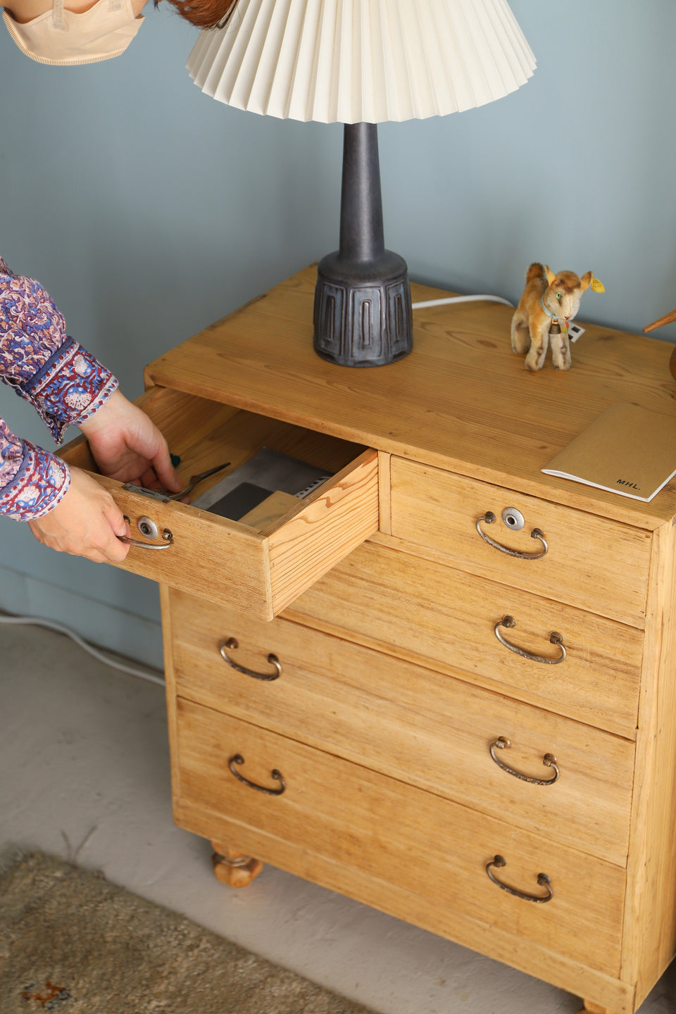 Japanese Retro Vintage Wooden Drawer Chest/ジャパンヴィンテージ 小引き出し 箪笥 レトロ 収納