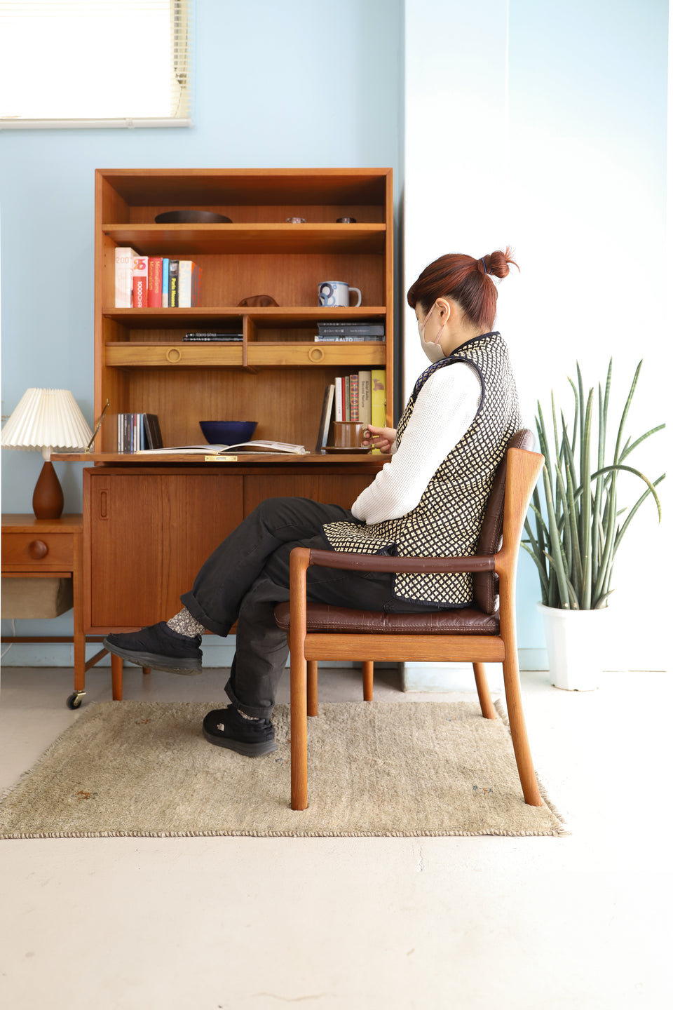 Japanese Vintage HITA CRAFTS Arm Chair Teakwood/日田工芸 アームチェア 椅子 チーク材 ジャパンヴィンテージ