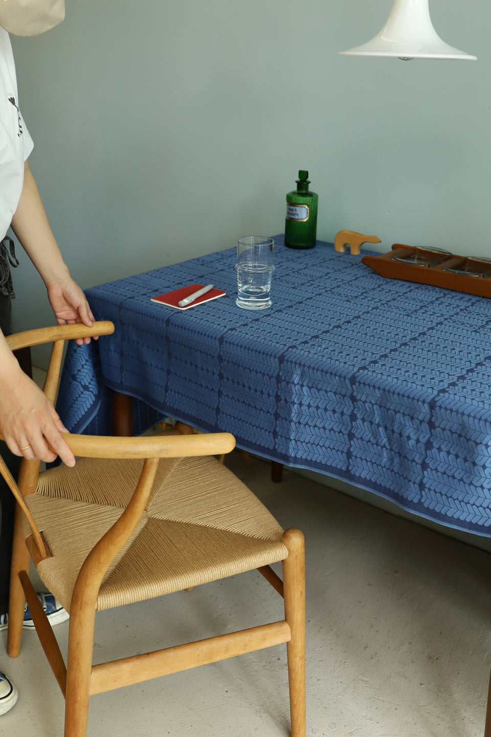 Georg Jensen Damask Table Cloth Junihaven/ジョージ・ジェンセン・ダマスク テーブルクロス デンマークデザイン