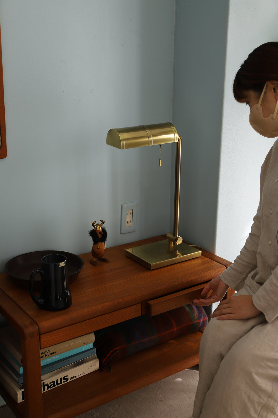 Frederick Cooper Brass Desk Lamp/フレデリッククーパー デスクランプ 真鍮 間接照明