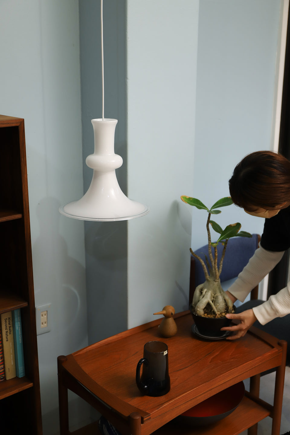 Holmegaard Pendant Light Etude2 White/ホルムガード ペンダントライト エチュード 照明 ホワイト 北欧ヴィンテージ