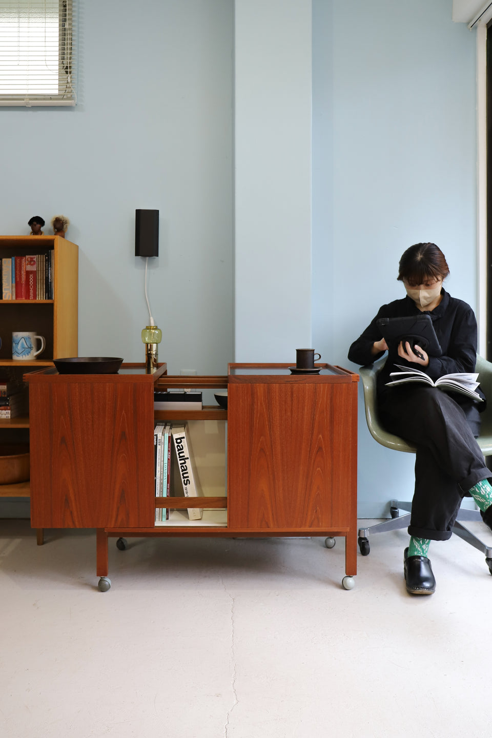 Danish Vintage Vantinge Møbelindustri Side Board Cabinet Trolley/デンマークヴィンテージ サイドボードキャビネット トロリー 北欧家具