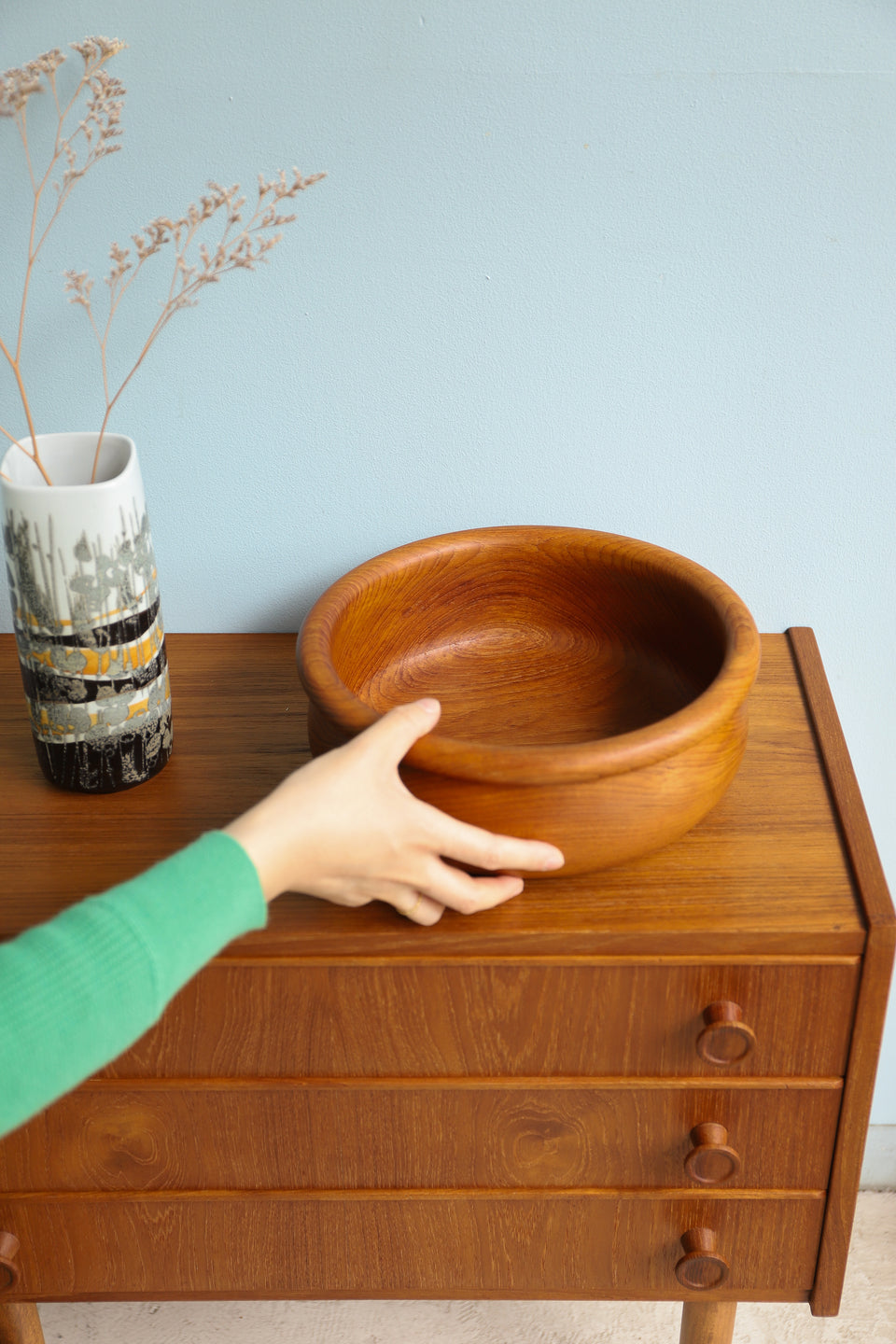 Vintage Teakwood Bowl/ヴィンテージ チークボウル 北欧インテリア