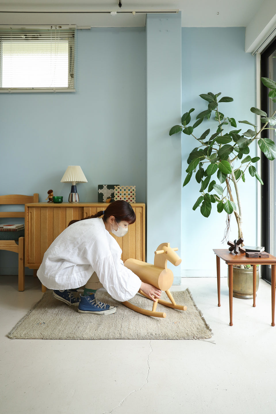 O&M Design “Mokuba” Rocking Horse/O&Mデザイン 木馬 ロッキングホース