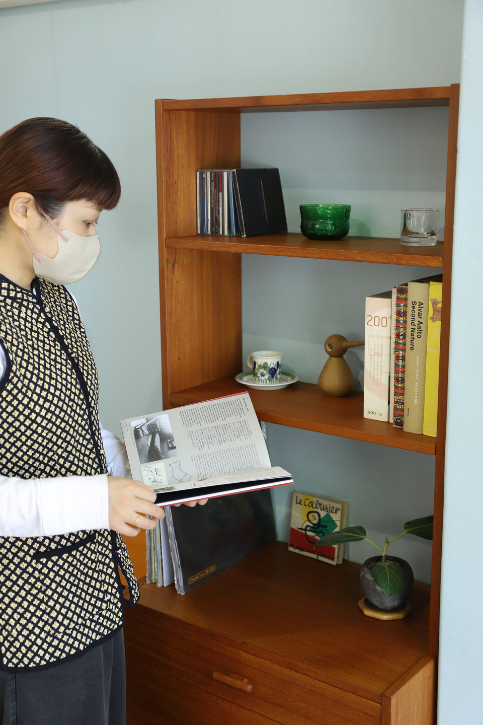 Swedish Vintage Open Shelf Bookcase/スウェーデンヴィンテージ オープンシェルフ ブックケース 北欧家具