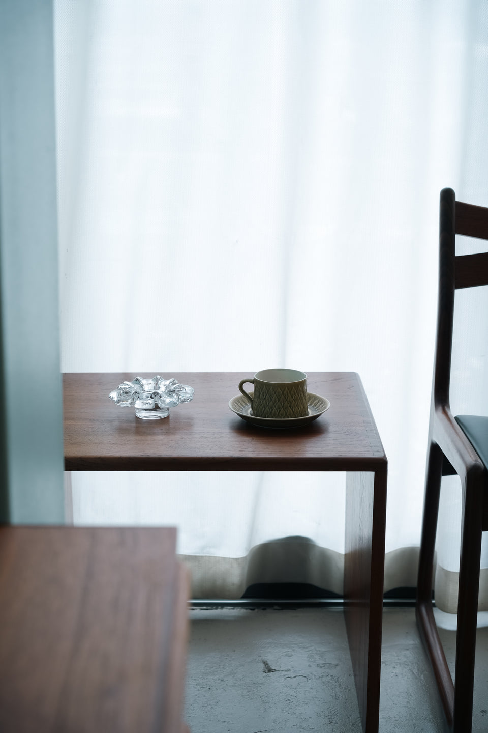 Kosta Boda Candle Holder Krinolin Goran Warff/コスタボダ キャンドルホルダー ヨーラン・ヴァルフ ガラス 北欧インテリア