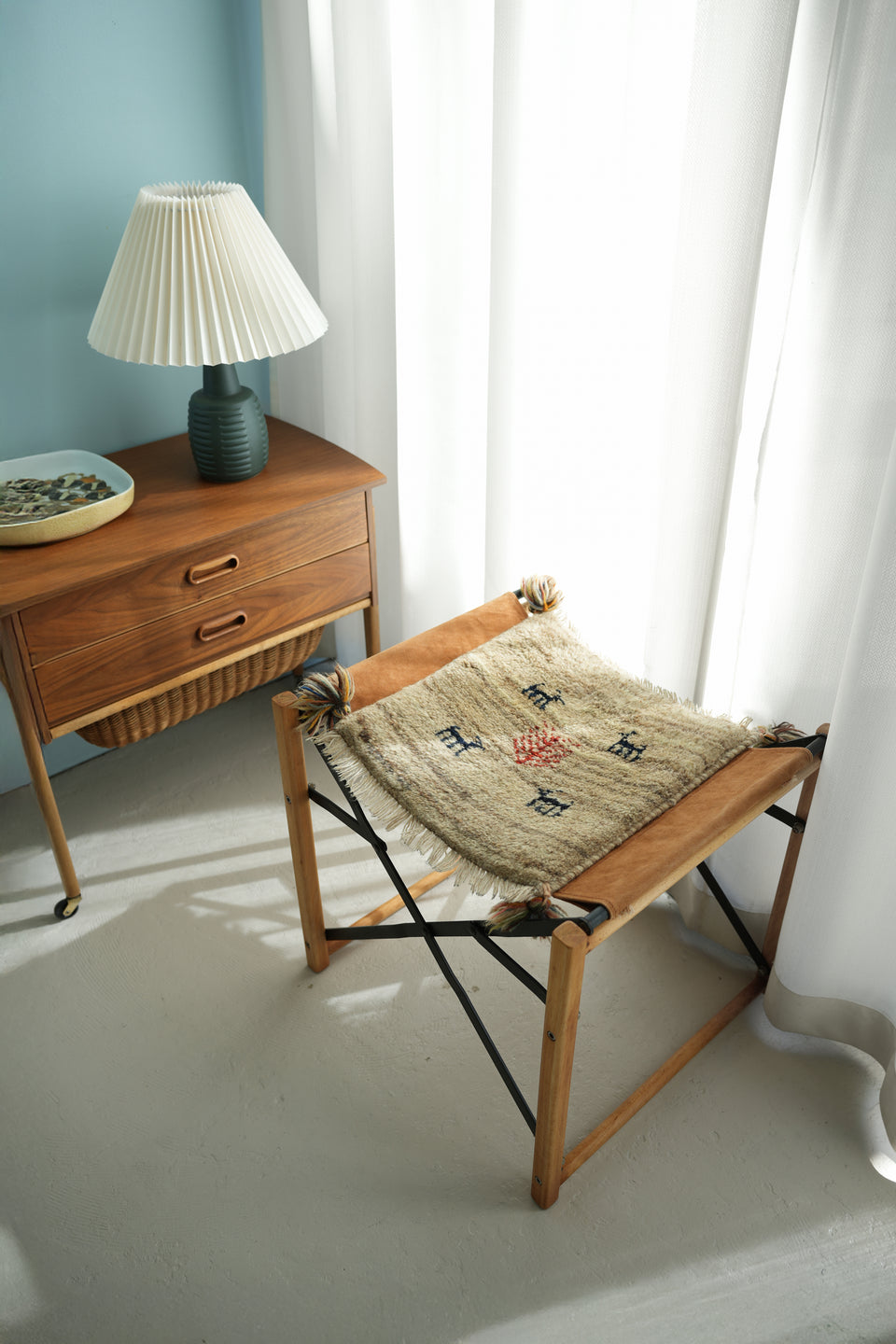 Small Gabbeh Rug/ギャッベ 絨毯 マット カーペット 敷物