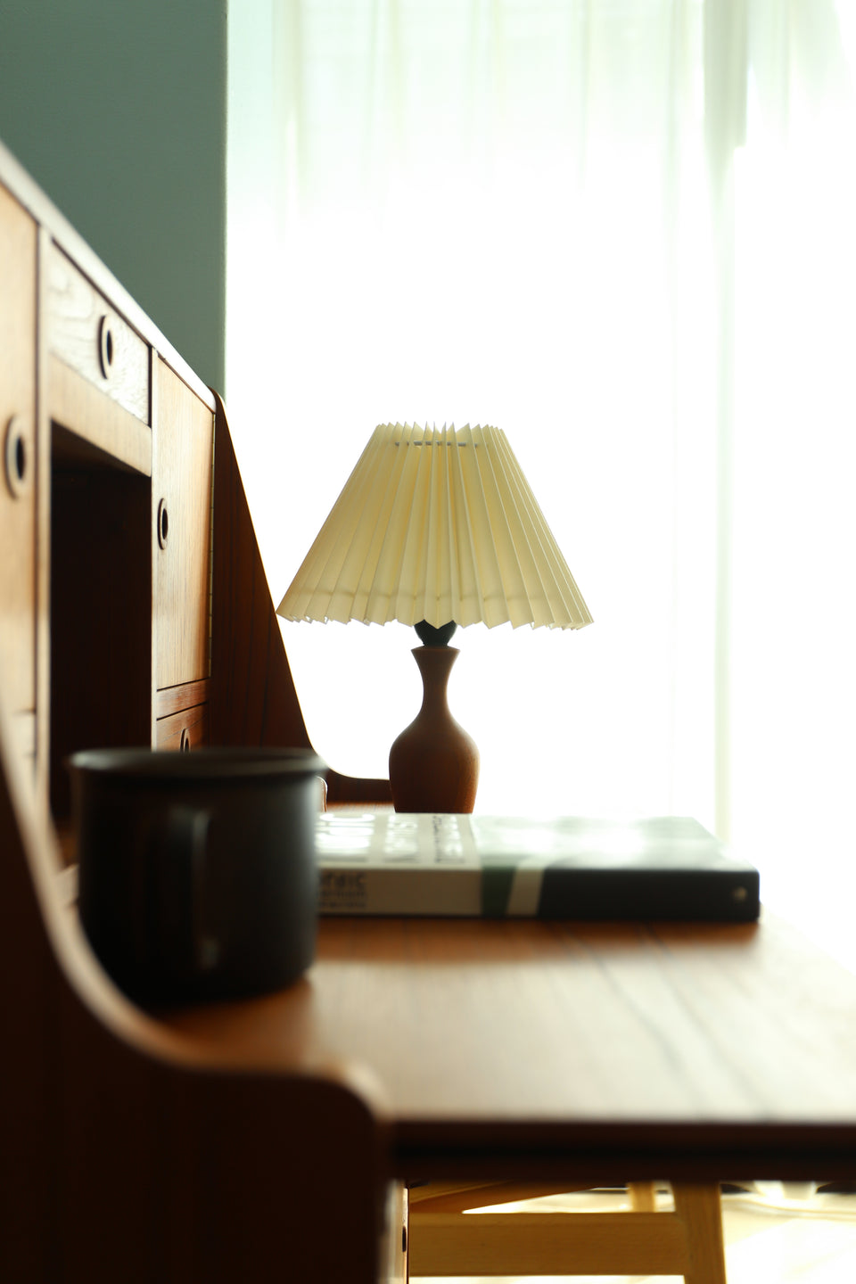 Small Table Lamp Teakwood Danish Vintage/デンマークヴィンテージ スモールテーブルランプ チーク材 間接照明 北欧インテリア