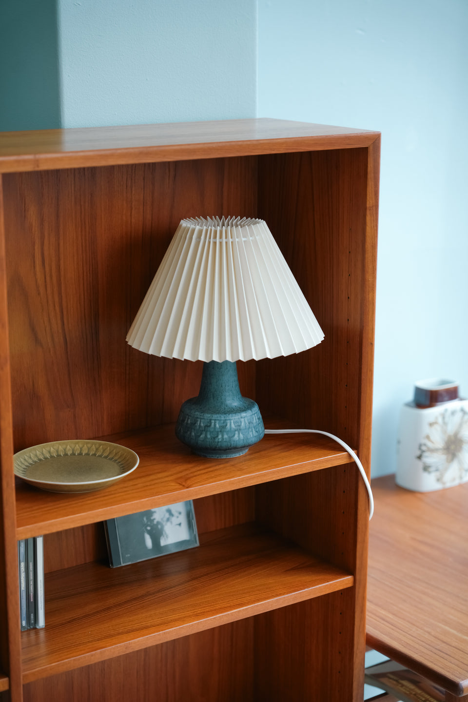Soholm Table Lamp Model 1217 Blue/デンマークヴィンテージ スーホルム テーブルランプ