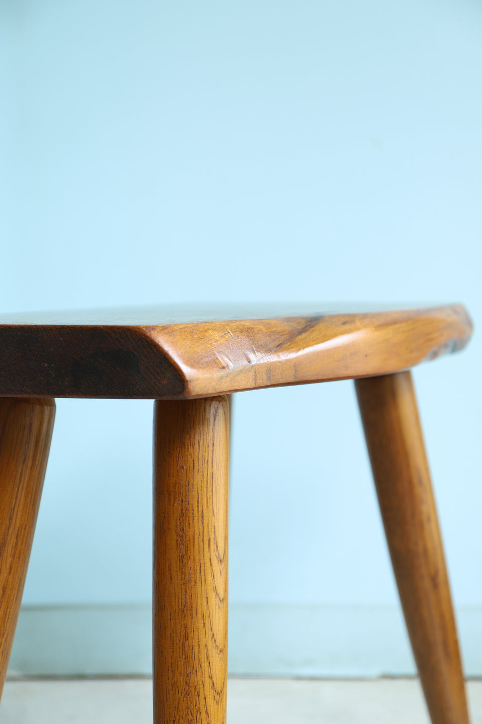Solid Wood Side Table Stool/無垢材 サイドテーブル スツール 花台