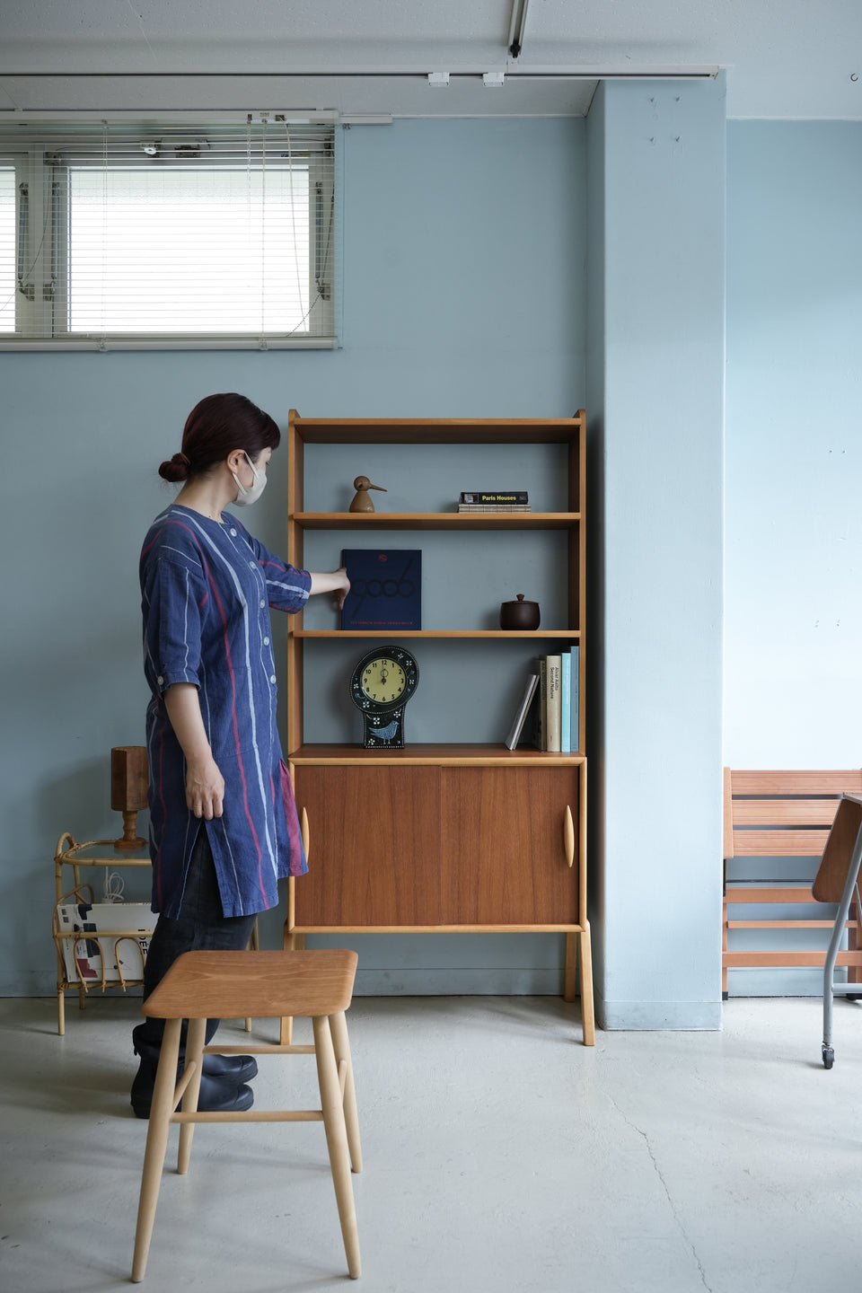 Swedish Vintage Open Shelf Bookcase /スウェーデンヴィンテージ ブックケース オープンシェルフ